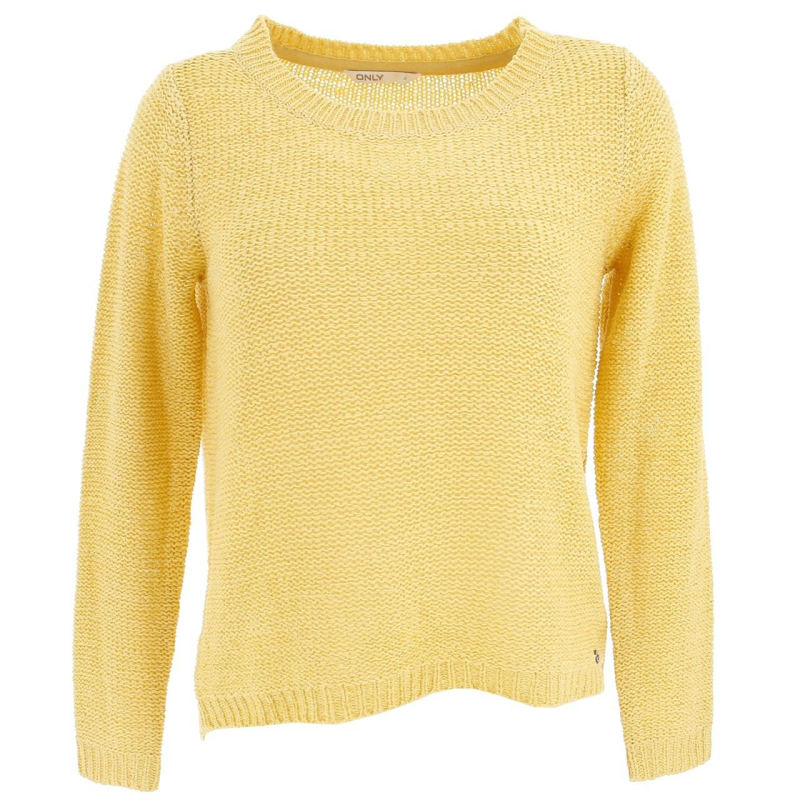 Pull geena harbor jaune femme - Only