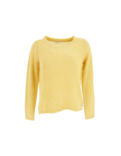 Pull geena harbor jaune femme - Only