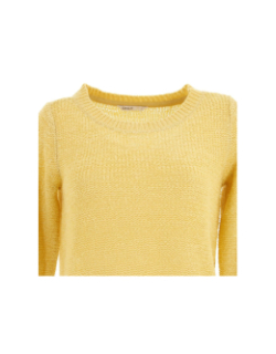 Pull geena harbor jaune femme - Only