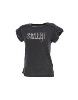 T-shirt tabla bleu marine fille - Teddy Smith