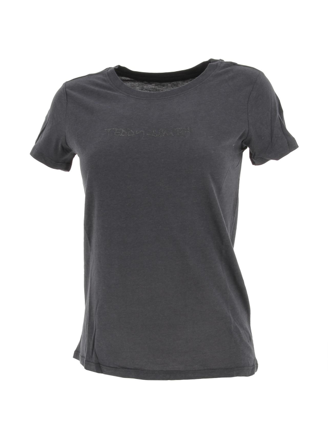 T-shirt ticia gris fille - Teddy Smith