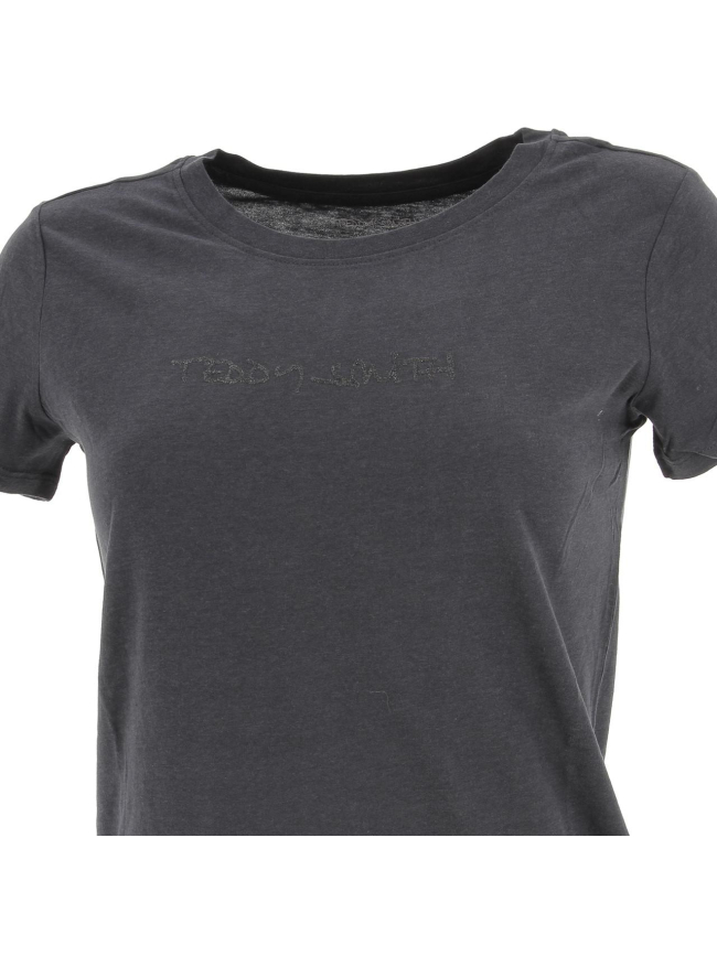 T-shirt ticia gris fille - Teddy Smith