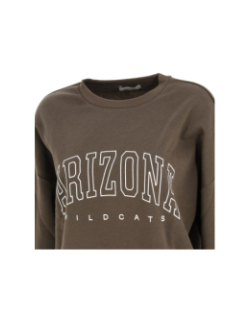 Sweat crop arizona pigalle kaki femme - Only