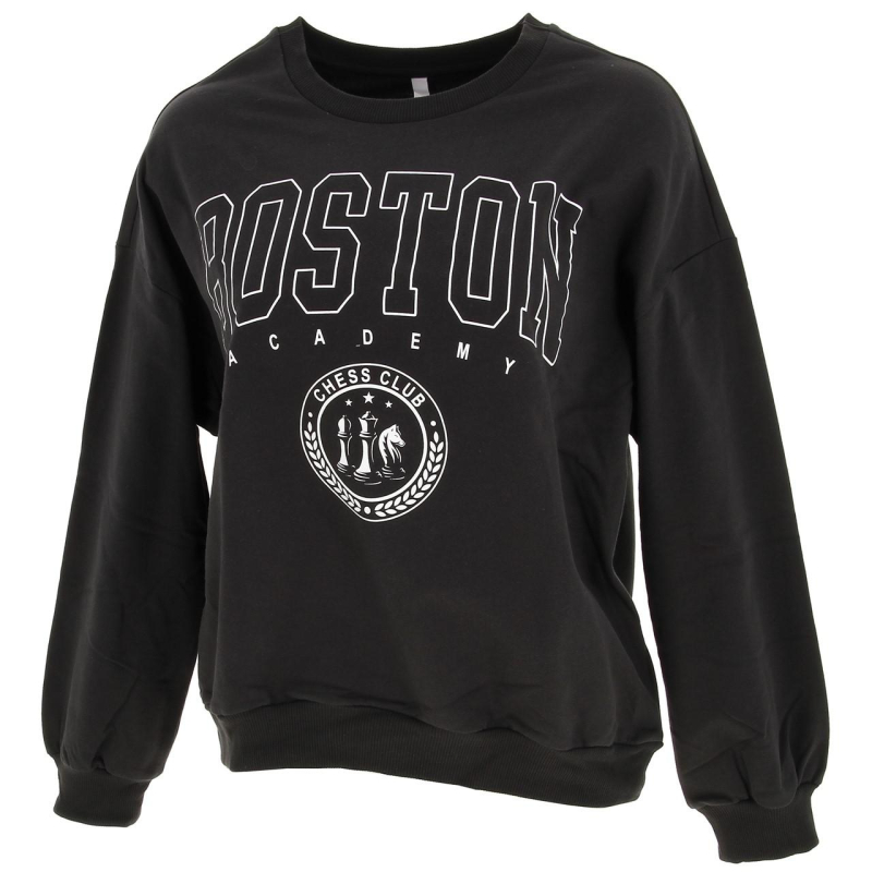 Sweat sport dreamer boston noir femme - Only
