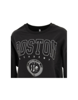 Sweat sport dreamer boston noir femme - Only