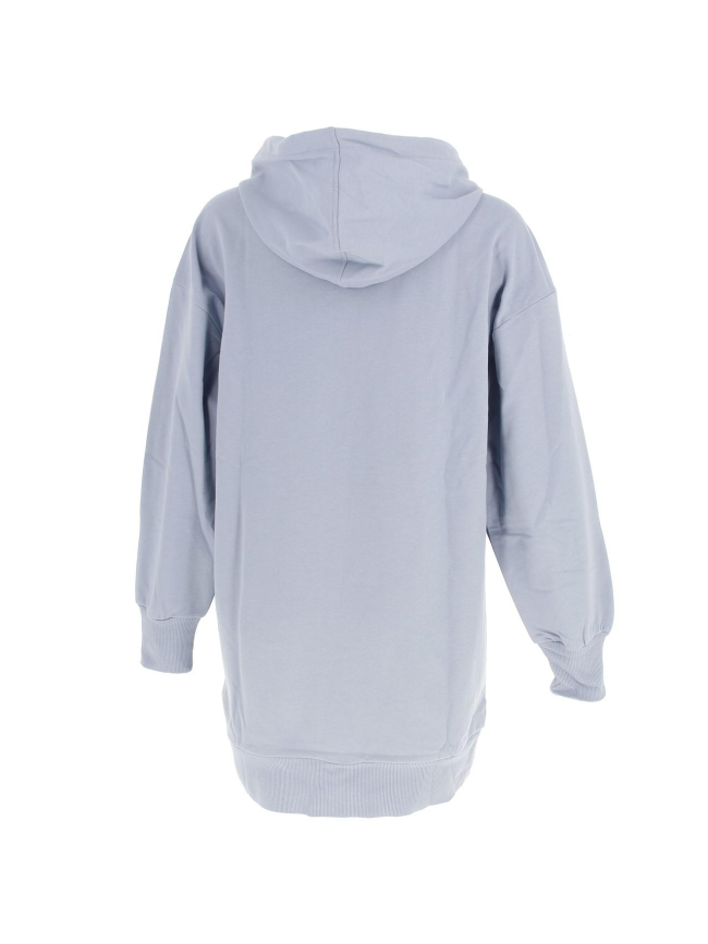 Robe sweat à capuche zoey bleu femme - Only