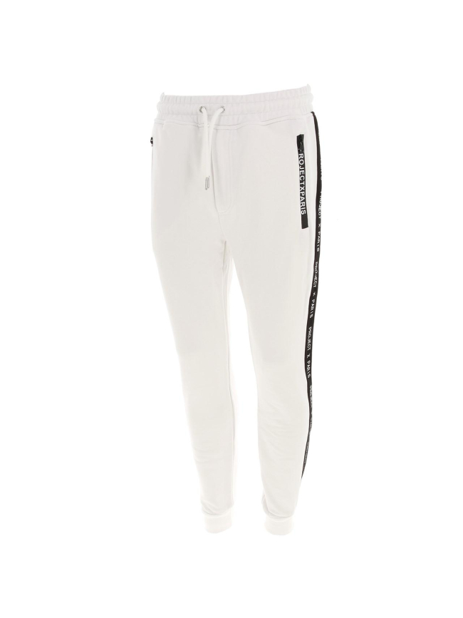 Jogging logo blanc homme - Project X Paris