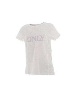 T-shirt wendy blanc fille - Only