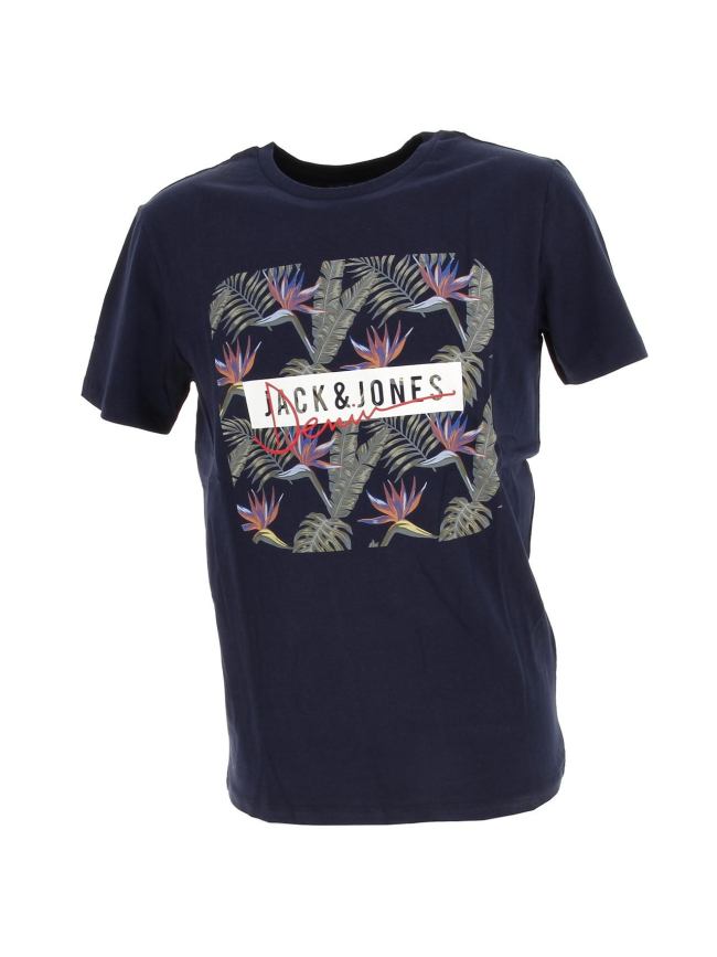 T-shirt astal bleu marine homme - Jack & Jones