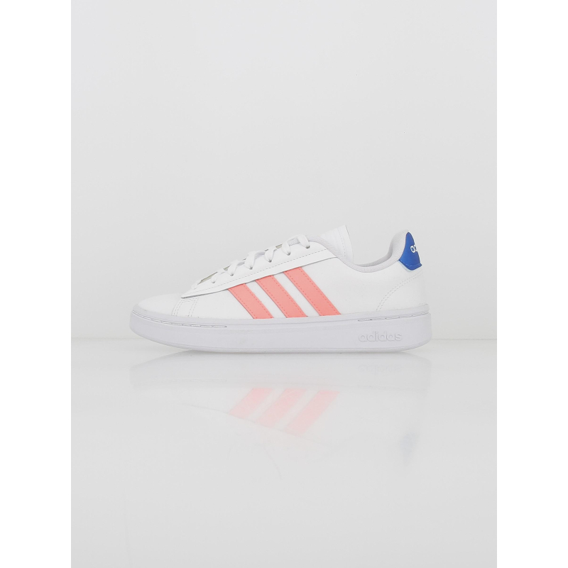 Baskets grand court alpha blanc rose femme - Adidas