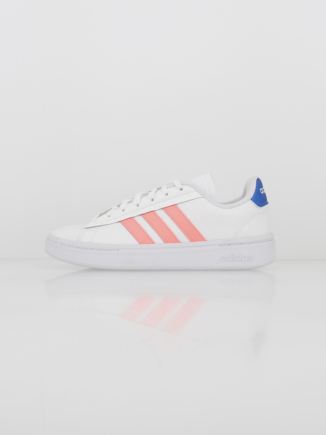 Baskets grand court alpha blanc rose femme - Adidas