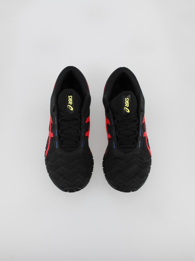 Chaussures de running gel quantum noir rouge homme - Asics