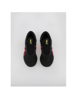 Chaussures de running gel quantum noir rouge homme - Asics