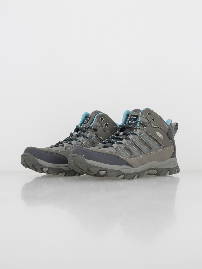 Chaussures de randonnée ghanzi bleu femme - Elémenterre