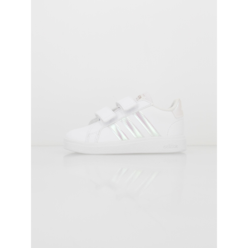 Grand court 2.0 baskets scratch blanc fille - Adidas