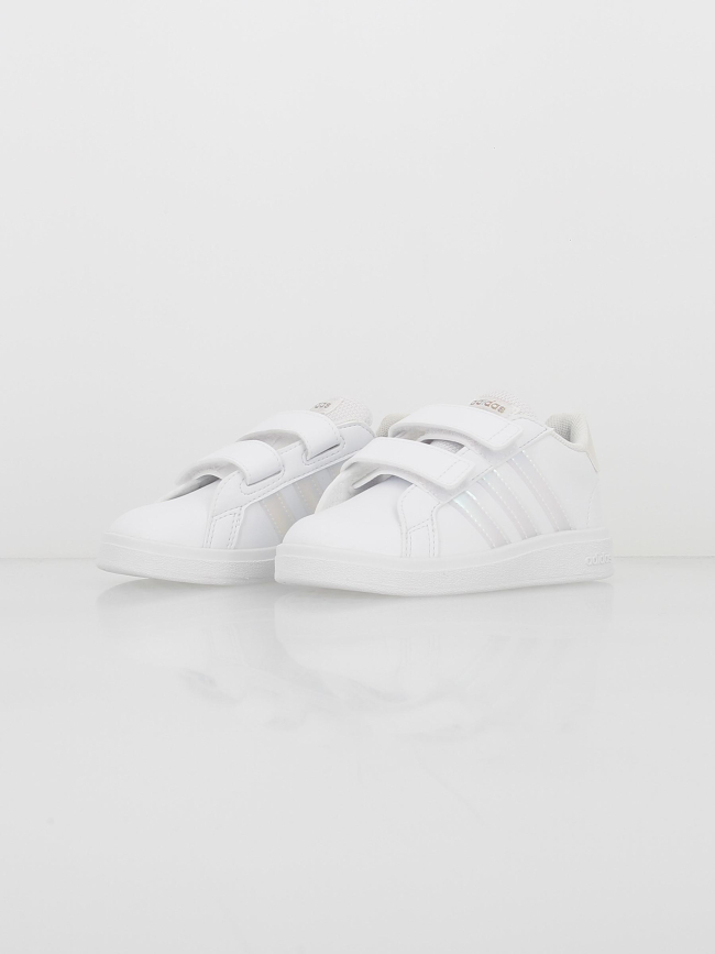 Grand court 2.0 baskets scratch blanc fille - Adidas