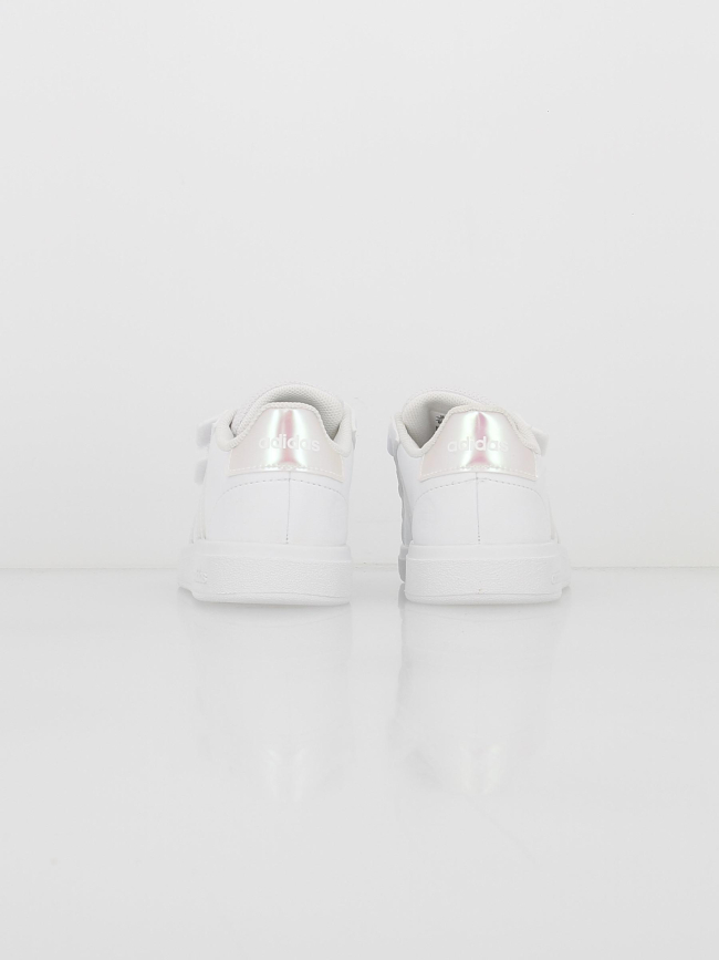 Grand court 2.0 baskets scratch blanc fille - Adidas