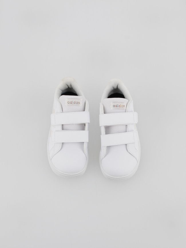Grand court 2.0 baskets scratch blanc fille - Adidas