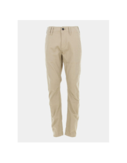 Pantalon chino slim vetar beige homme - G Star