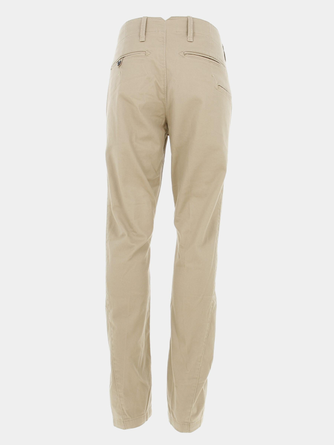 Pantalon chino slim vetar beige homme - G Star