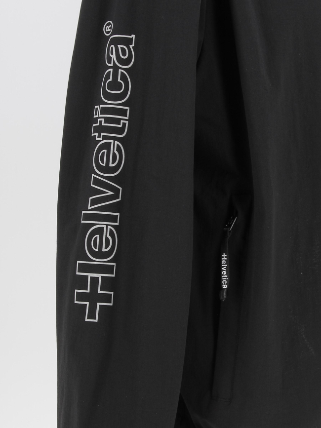 Veste diaz noir homme - Helvetica