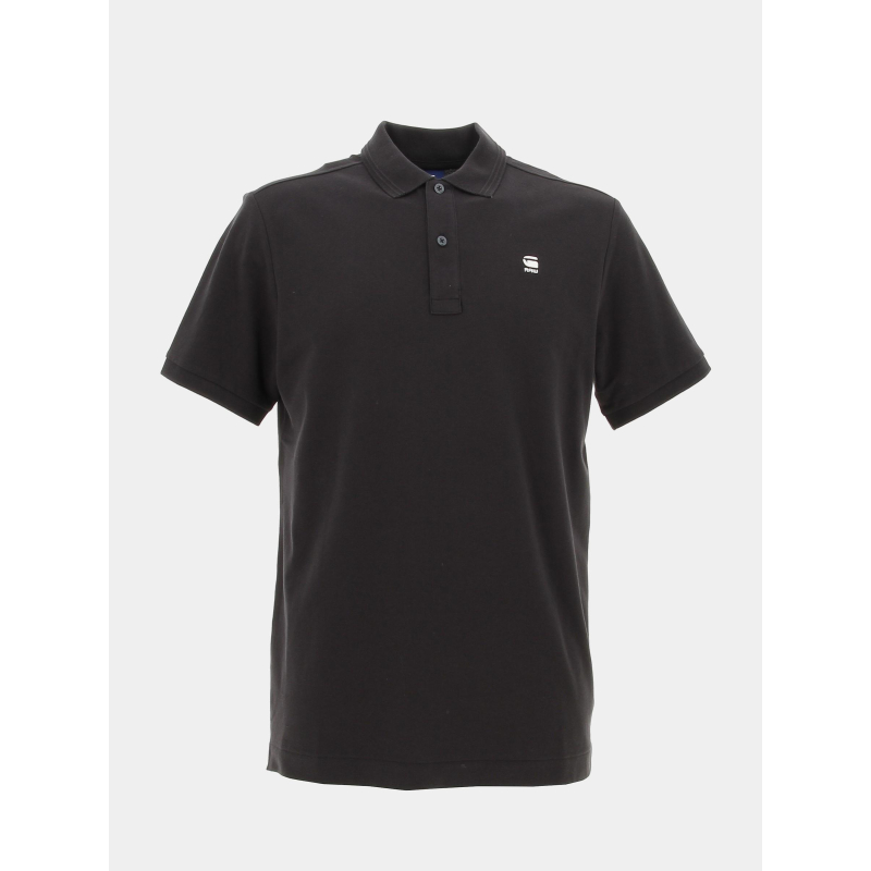 Polo dunda slim noir homme - G Star