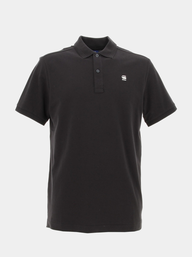 Polo dunda slim noir homme - G Star