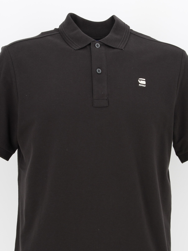 Polo dunda slim noir homme - G Star