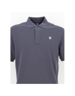 Polo dunda slim bleu homme - G Star