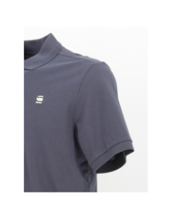 Polo dunda slim bleu homme - G Star