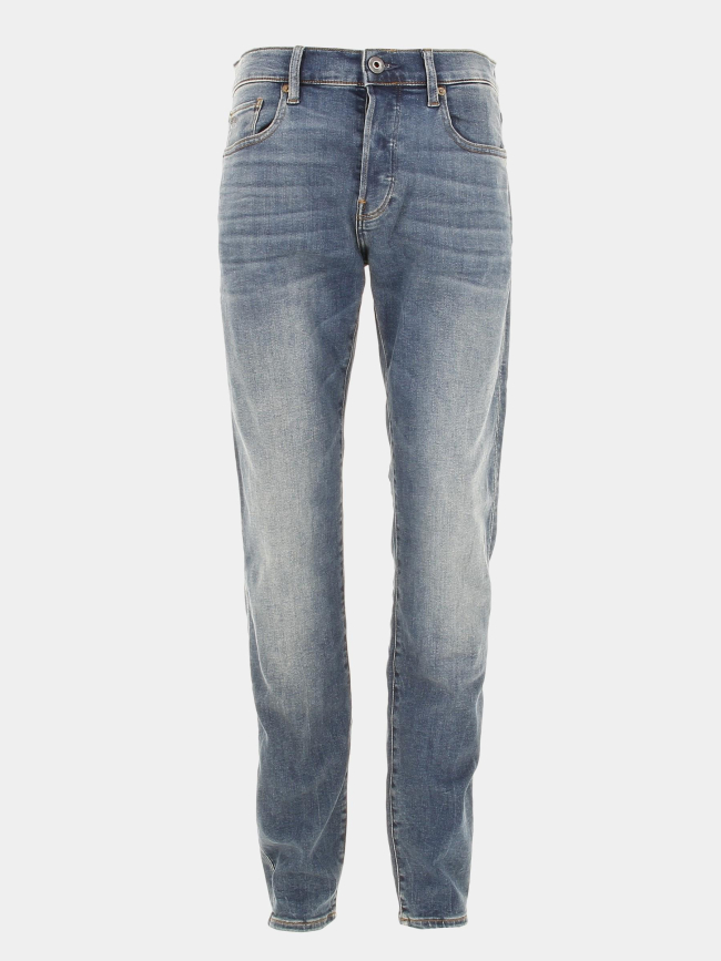 Jean slim vintage 3301 bleu marine homme - G Star