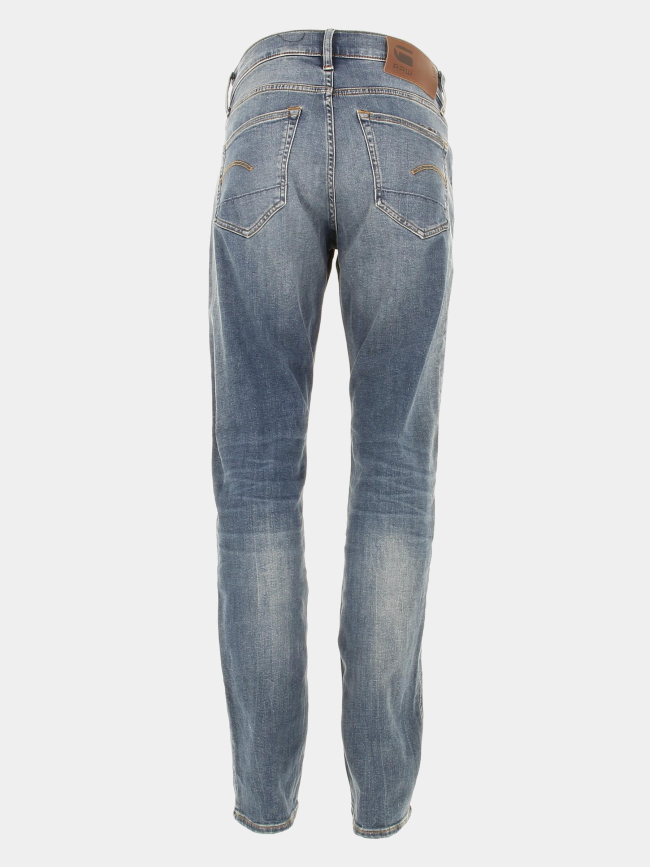 Jean slim vintage 3301 bleu marine homme - G Star