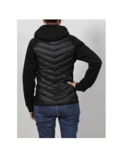 Veste polaire bi-matière albane noir femme - Treeker 9