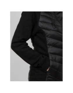 Veste polaire bi-matière albane noir femme - Treeker 9