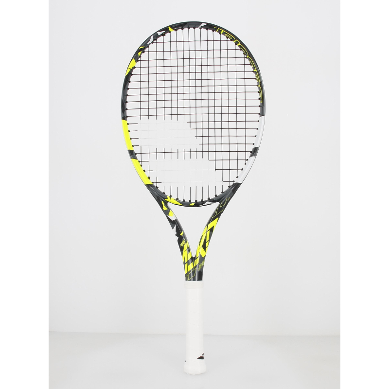 Raquette de tennis pure aéro gris/jaune enfant - Babolat