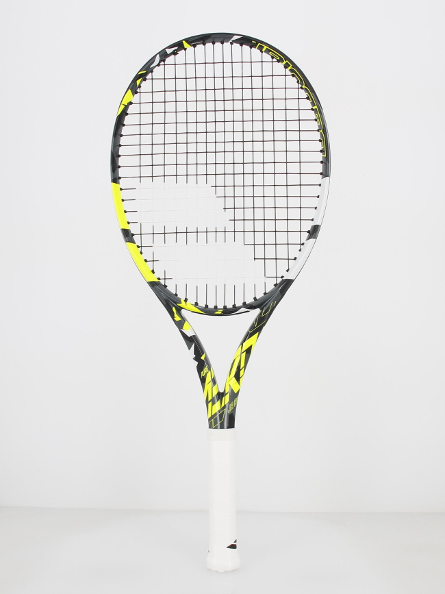 Raquette de tennis pure aéro gris/jaune enfant - Babolat