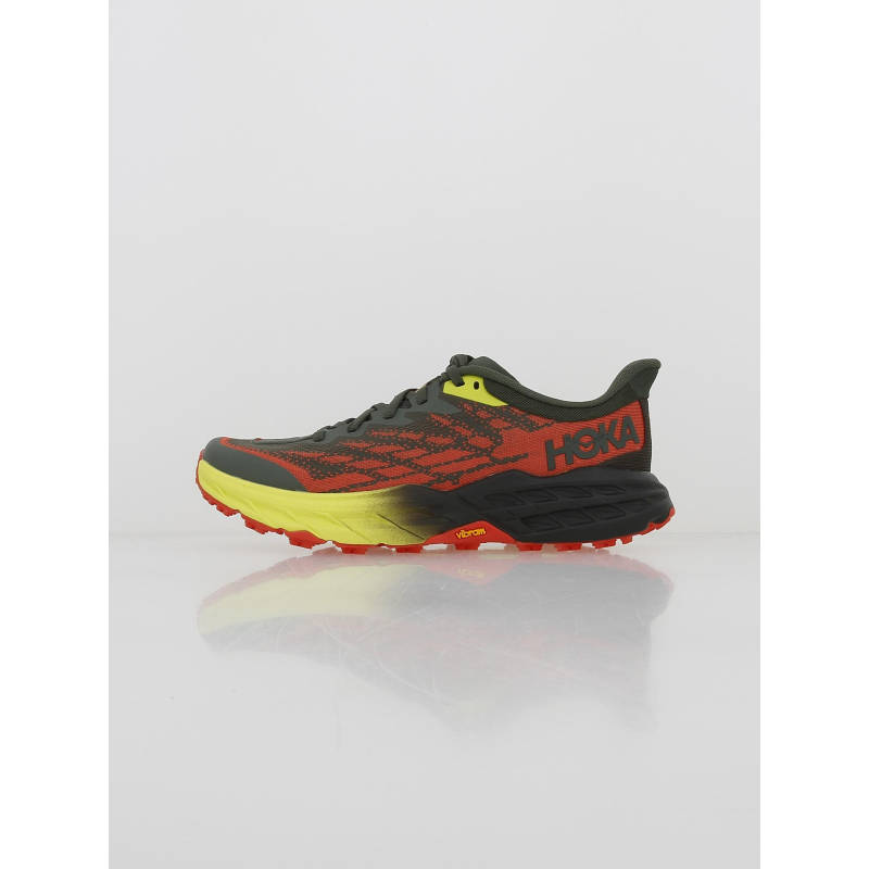 Chaussures de trail speedgoat 5 kaki homme - Hoka