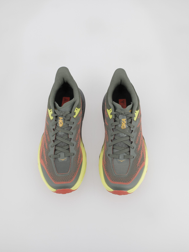 Chaussures de trail speedgoat 5 kaki homme - Hoka