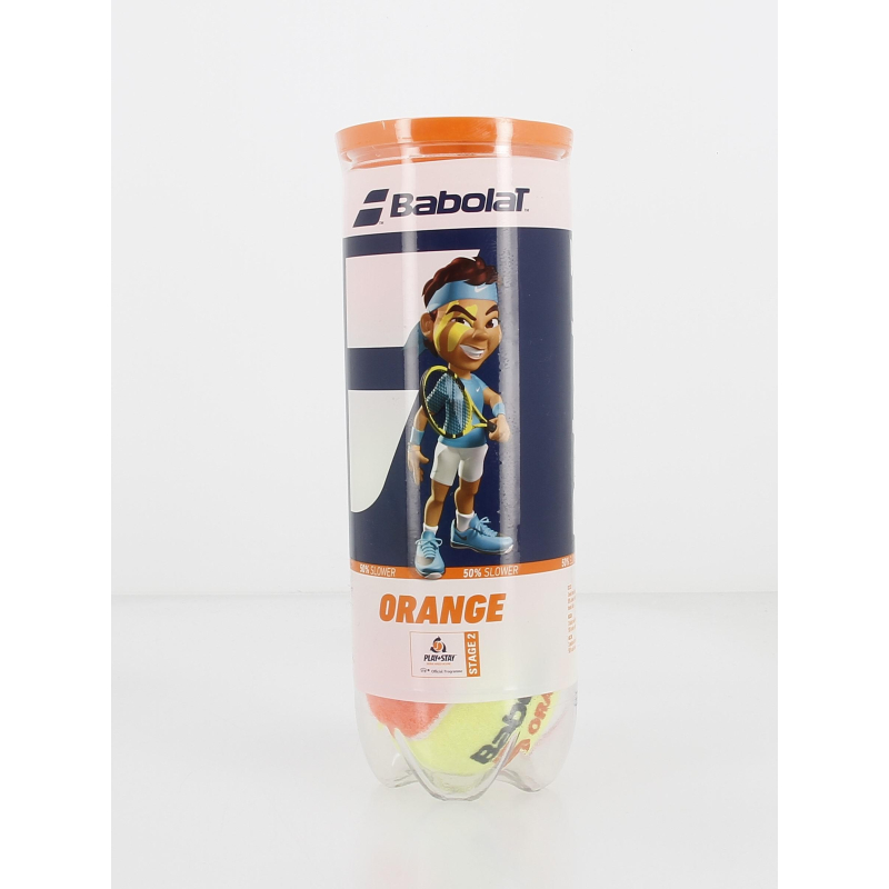 Pack 3 balles mini-tennis orange - Babolat