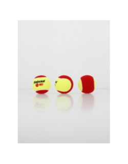 Pack 3 balles mini-tennis rouge - Babolat