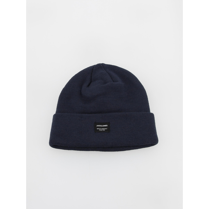 Bonnet uni bleu marine homme - Jack & Jones