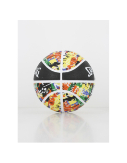 Ballon de basketball graffiti multicolore - Spalding