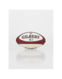 Ballon de rugby replica bordeaux blanc - Gilbert