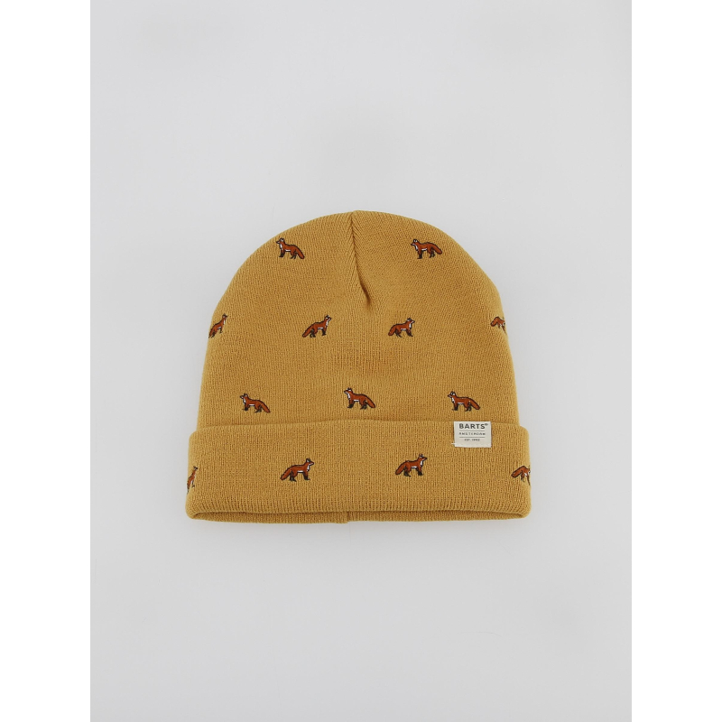 Bonnet vinson renard jaune enfant - Barts