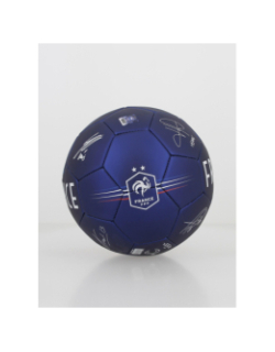 Ballon de football signature france bleu marine - FFF