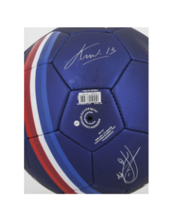 Ballon de football signature france bleu marine - FFF