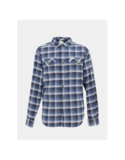 Chemise en flannelle stretch flare gun bleu homme - Columbia