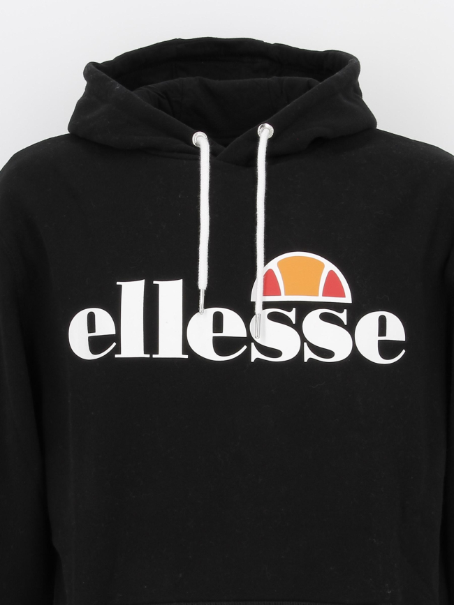 Sweat à capuche gottero noir homme - Ellesse