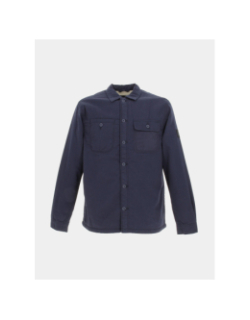 Surchemise doublée teddy bleu marine homme - Jack & Jones