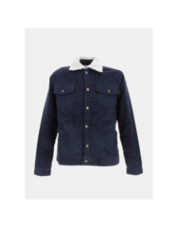 Veste en velours bleu marine homme - Rms 26